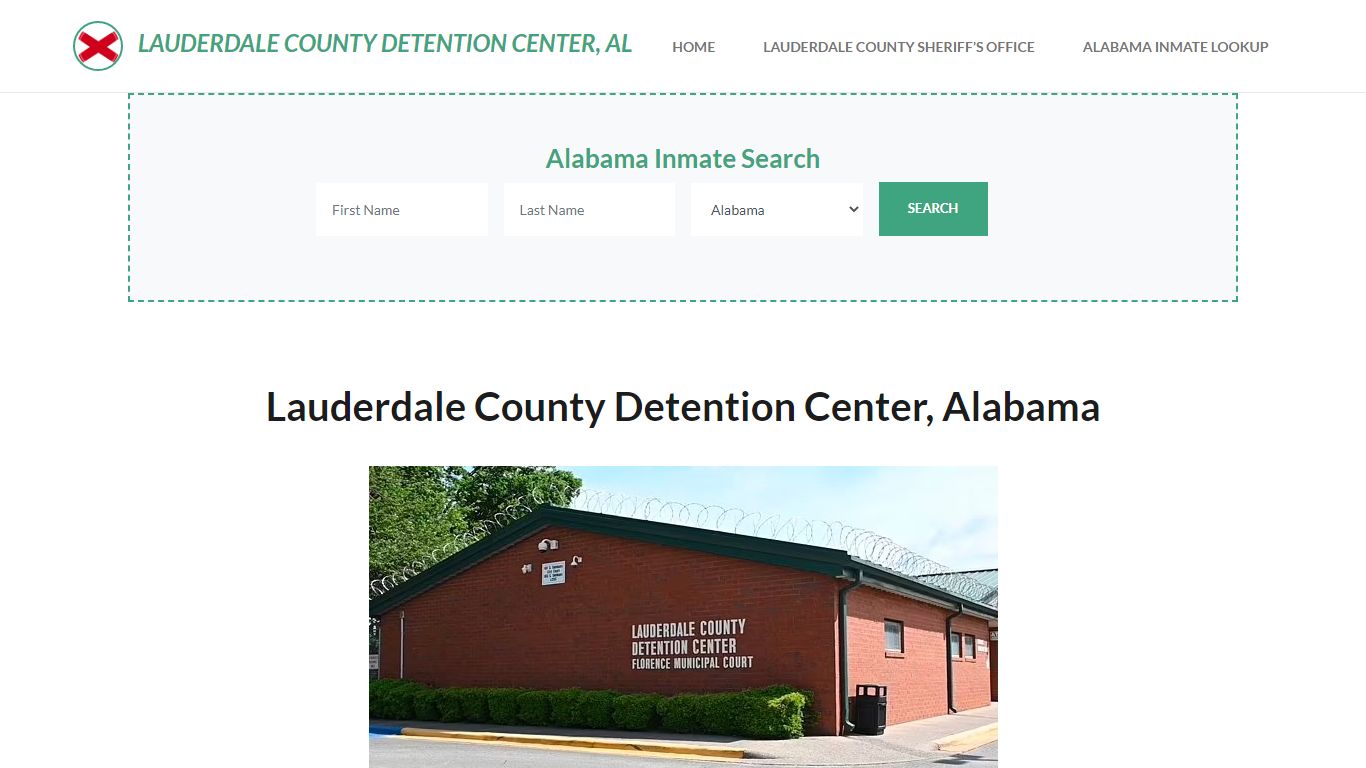 Lauderdale County Detention Center, AL Inmate Roster, Offender Search